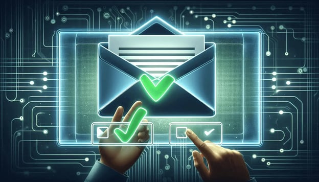 Checkboxen unter virtueller E-Mail