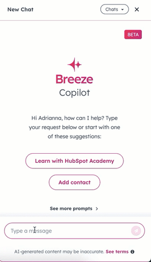 Hubspot breeze copilot