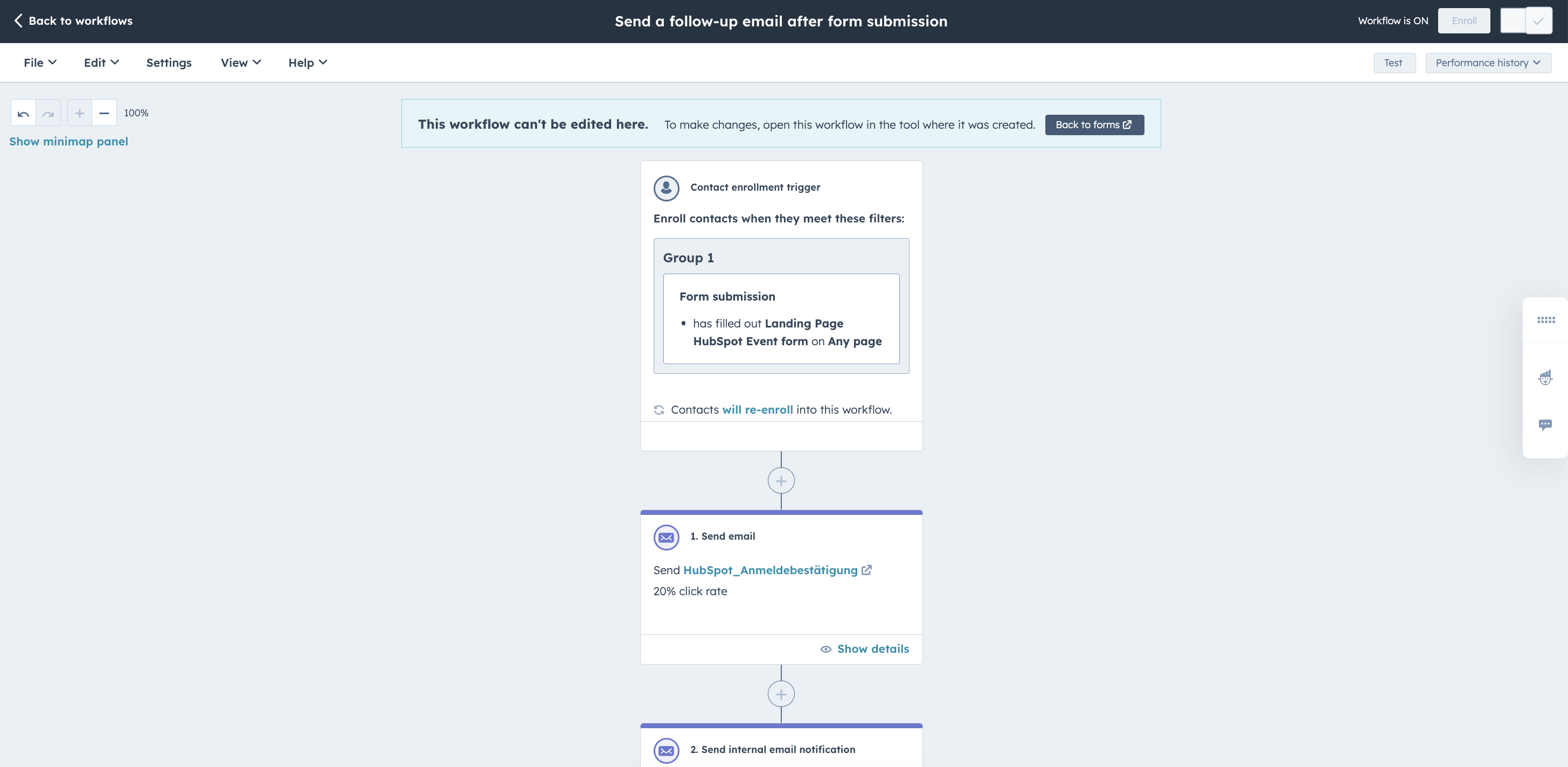 Hubspot Workflow