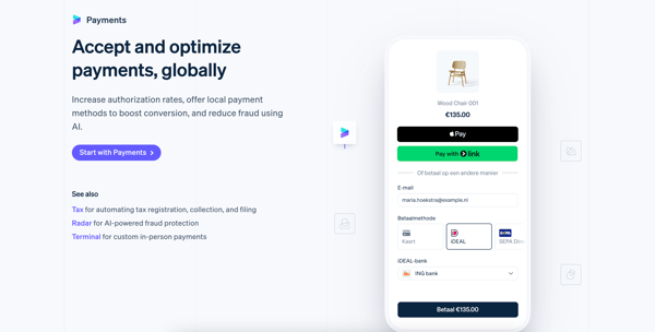 Stripe Website