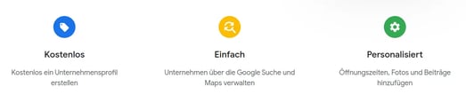 Optimierung des Google-Unternehmensprofils