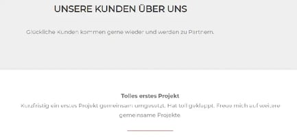 seo-psychologie: testimonials uber uns