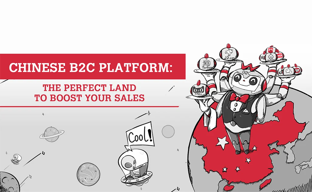 Aumenta le tue vendite con una Piattaforma B2C cinese!