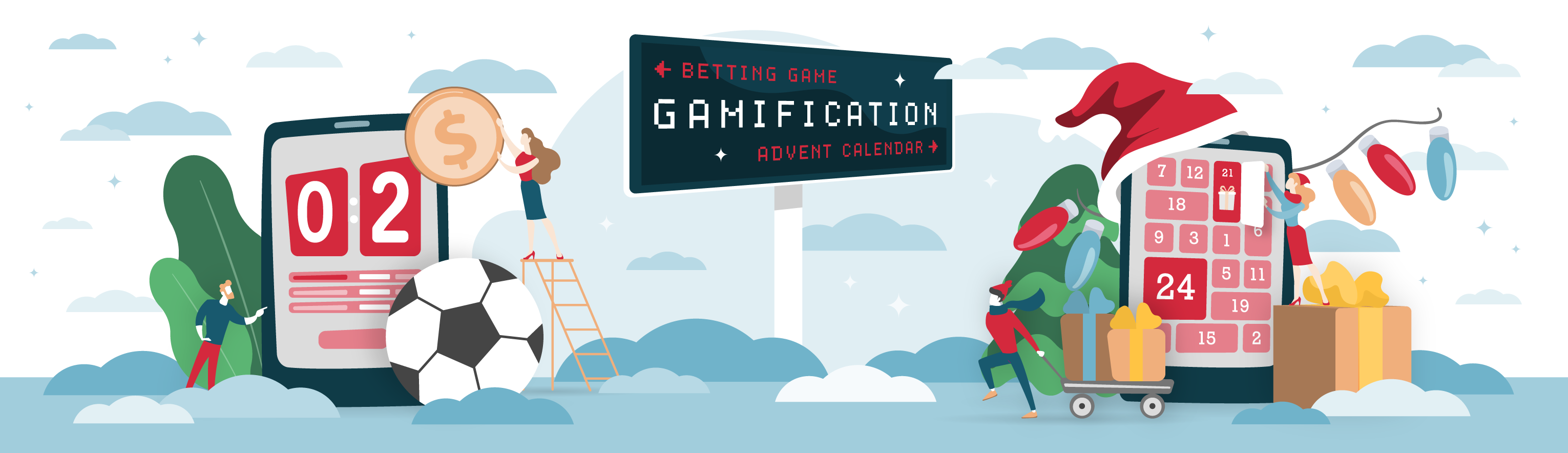 gamification solutions online advent calendar and world cup bet game