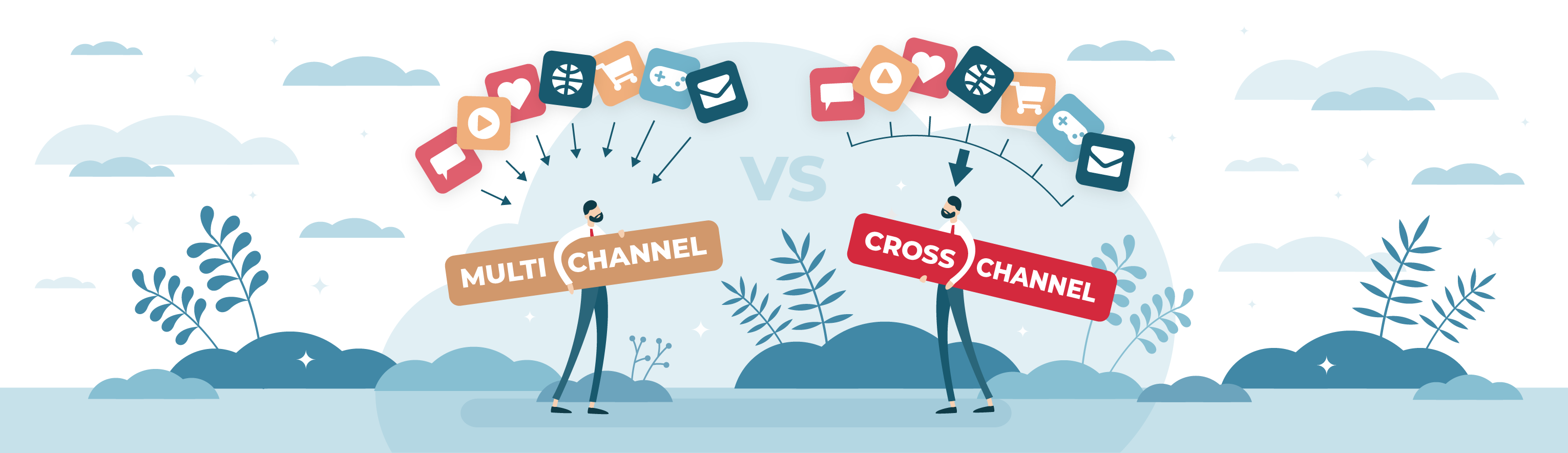 Cross-Channel Marketing vs. Multi-Channel Marketing